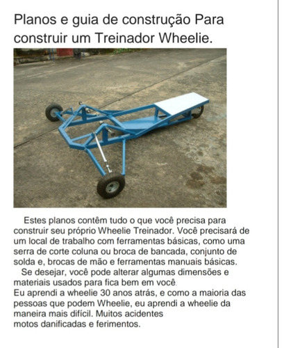 Projeto Aparelho Aprenda Grau De Moto Empinar Dar Grau Fácil