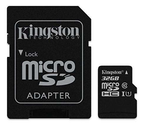 Tarjeta De Memoria Kingston 32gb Microsdhc Clase 10 Uhs-1