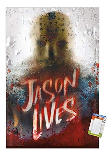 Friday The 13th - Jason Lives Wall Poster, 22.375  X 34...