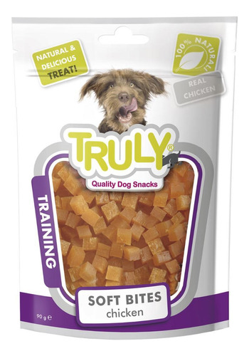 Truly Training Petisco Para Cães Iscas De Frango - 90g