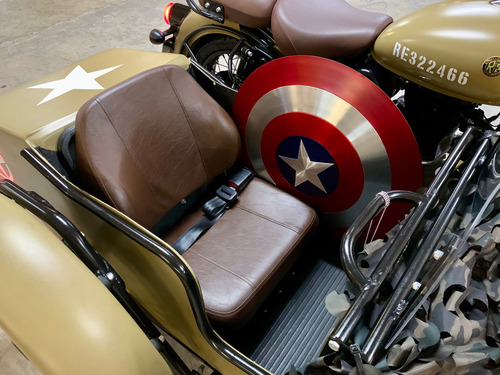 Royal Enfield Classic 350 Sidecar Militar