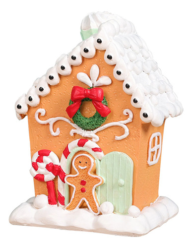 Escritorio Gingerbread House, Decoración Navideña Para Casas