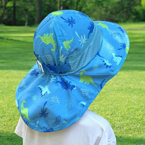 Gorro De Protección Solar Para Bebés, De Verano, Ajustable,