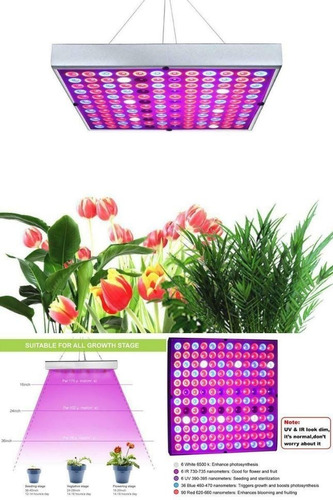 Imagen 2 de 7 de Panel Led Indoor Ultra Espectro 850w - Todo Tipo De Cultivo.