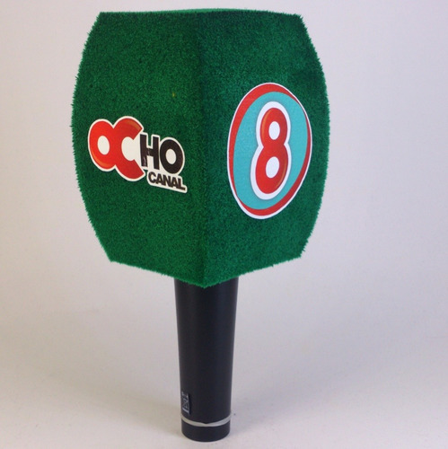 Capuchon Para Microfonos Antipop Flockedo C/logo En 4 Caras