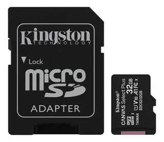 Memoria Kingston Micro Sd 32gb Canvas Select Plus A1 Clase10