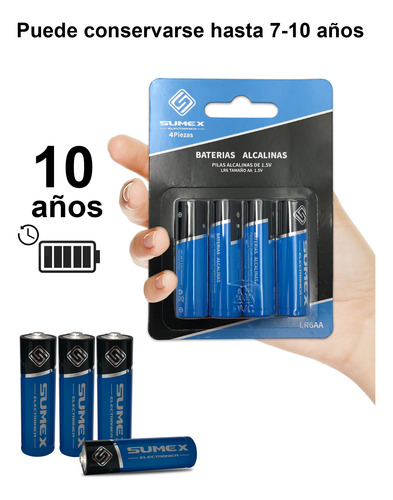 Batería/pila Aa, Alcalina,paquete 48 Piezas