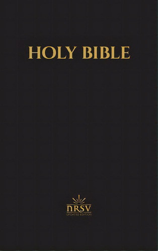 Nrsv Updated Edition Pew Bible With Apocrypha (hardcover, Black), De Churches, National Council Of. Editorial Hendrickson Publ, Tapa Dura En Inglés