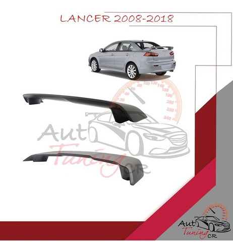 Coleta Spoiler Tapa Baul Mitsubishi Lancer 2008-2018