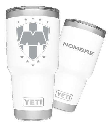 Yeti 30 Oz Grabado Láser Rayados Monterrey - Varios Colores