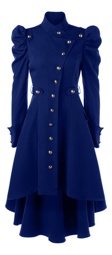 Vintage Stand Collar Slim Fit British Style Coat