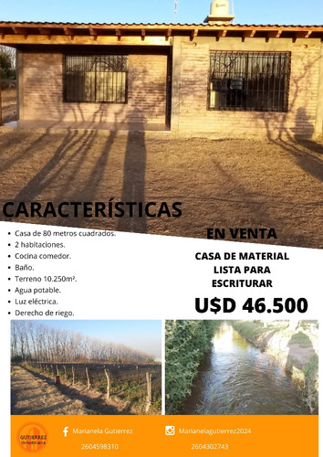 Finca 1 14  Con Casa, Lista Para Escriturar.