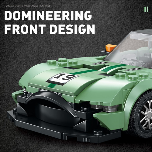 Modelo De Bloque De Construcción Champion Sports Car
