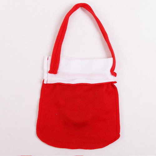 Bolsa De Regalo Con Cordón De Navidad, Embalaje Roja,
