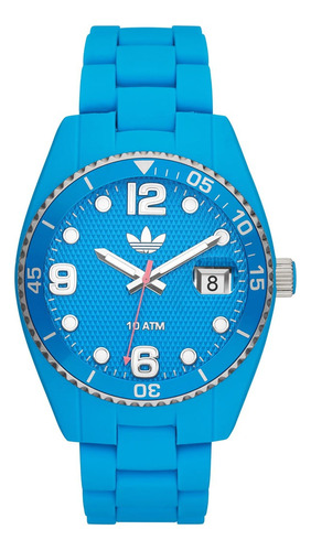 Reloj adidas Unisex Con Correa De Silicona Color Azul
