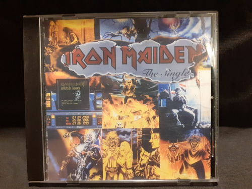 Cd - Iron Maiden - The Singles - Importado - Alemanha (Usado)