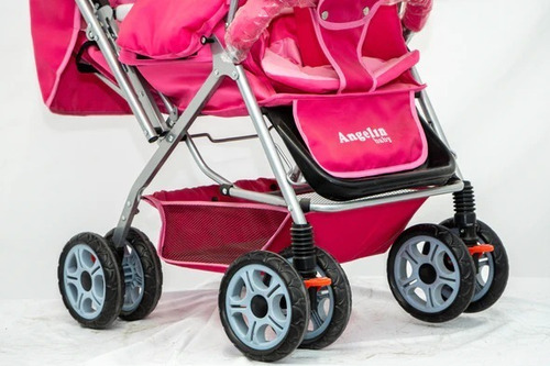 Carriola Para Bebe Angelin Con Tablero Luz Y Sonido 555f