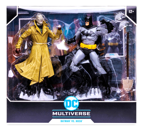 Dc Comics Batman Vs Hush Dark Knight Mcfarlane Dc Multiverse