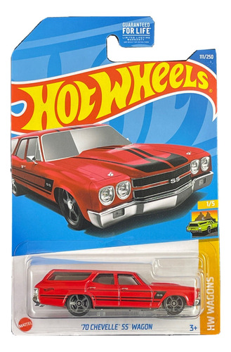 Hot Wheels Carro 70 Chevelle Ss Wagon + Obsequio 