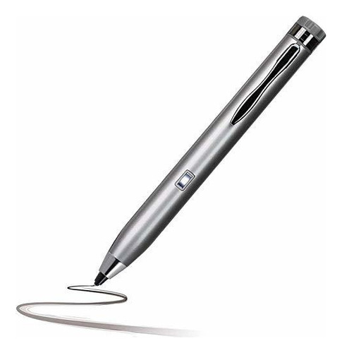 Stylus, Pen Digital, Lápi Broonel Silver Mini Fine Point Dig