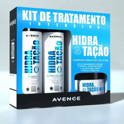 Kit De Tratamento Intensivo Capilar Hidratação - Avence Hair