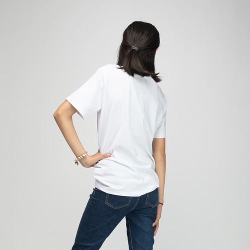 Polera Niño Bicolor Mickey 100 Años Blanco Disney