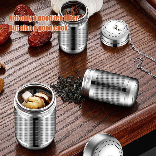 Colador De Té Filtro De Té En Acero Inoxidable Con Malla Fin