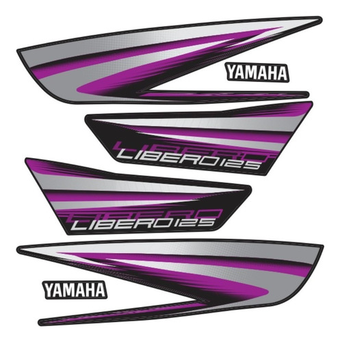 Calcomanías Moto Yamaha Libero Garantía 1 Año