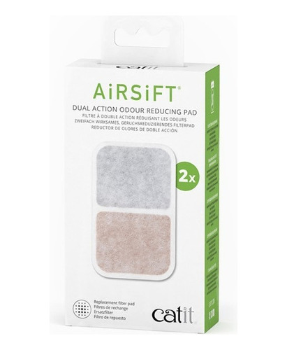Filtro Airsift Repuesto Para Literas Catit Reduce Olores 2u