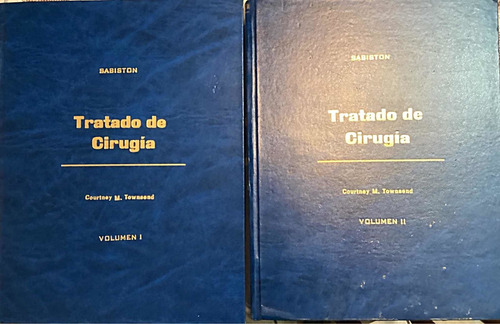 Tratado De Cirugia Sabiston Volumen I Y Il Empaste Artesanal