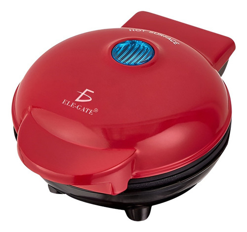 Wlafera Pequeña Para Hacer Waffles Para Desayunos Redondo