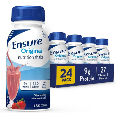 Ensure Fresa 24pz Importado Caja Y Sellado 