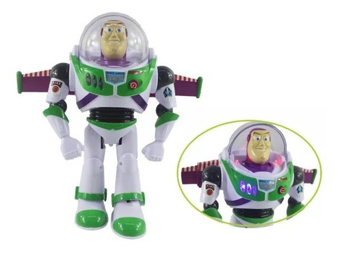 Buzz Lightyear Toy Story Muñeco Figura Juguete Sonido Camina