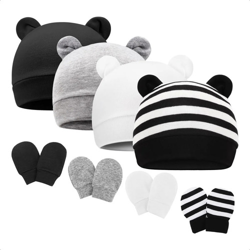 Bebé Gorro Y Guantes For Bebé Recién Nacido Bebé Beanie
