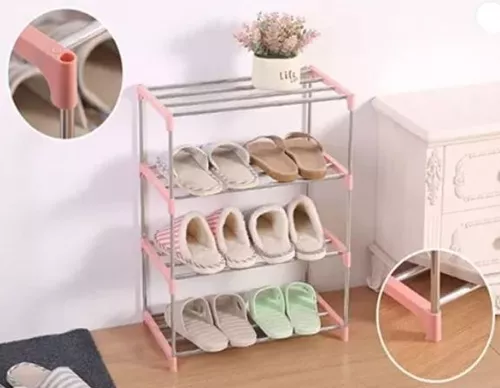 Zapatero de 2 Niveles - Organizador de Zapatos en Madera ESSENZA