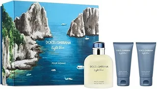 Set Hombre D&g Light Blue Fragancia 125 Ml Eau De Toilette