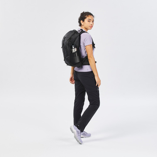 Mochila De Senderismo Montaña 20l Mh100 Quechua Color Negro