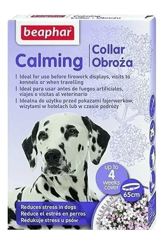 Calming Collar Perro 65cm Calmante Anti Estres Beaphar