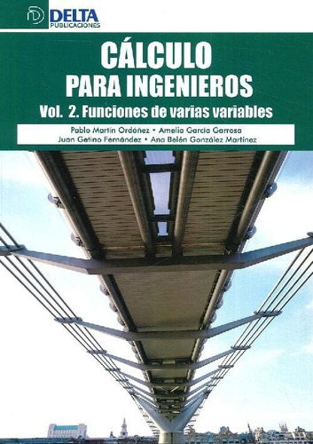 Libro Cálculo Para Ingenieros Vol 2 Funciones De Varias Vari