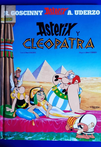 Libro Comic Asterix Y Cleopatra - Ed Tapa Dura 