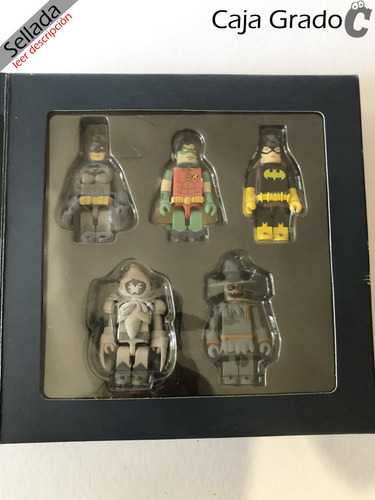 Medicom Kubrick Set Batman Robin Batgirl (original) (Usado)