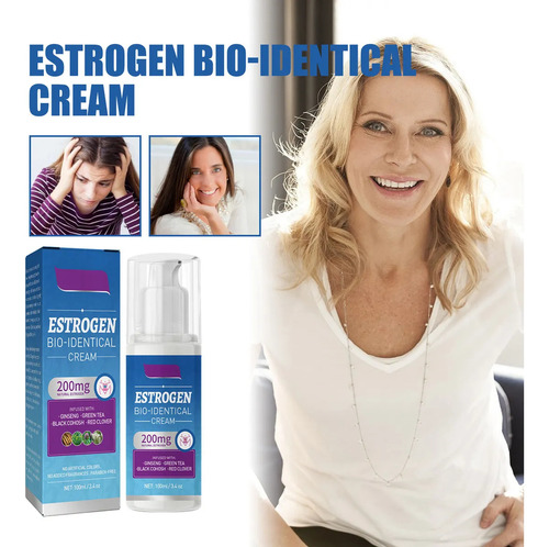 Crema De Progesterona X Para La Menopausia 100ml - Bio-ident