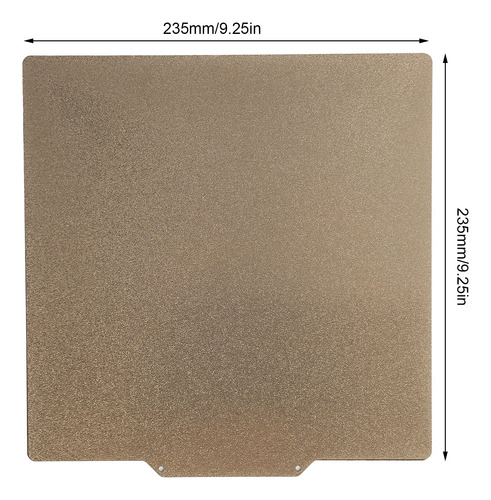Placa De Aço Pei Spring Professional De Dupla Face Removível