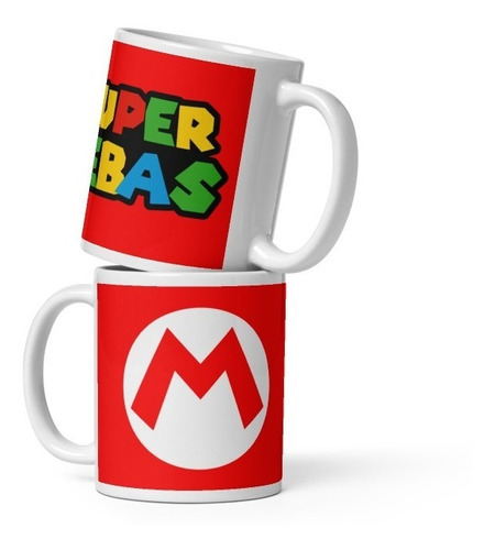 Mugs Super Mario Bros La Pelicula Con Nombre Personalizado