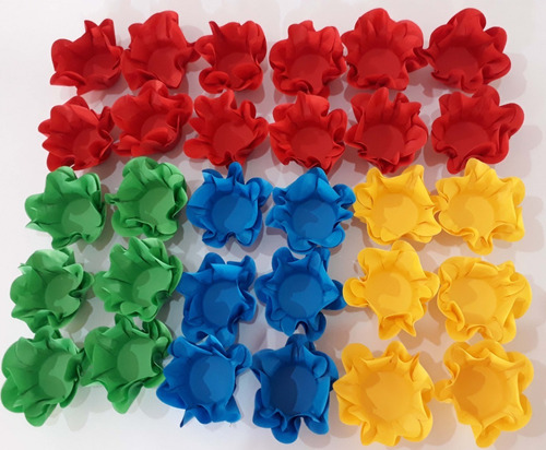 100 Forminhas Doces Flor Luxo Dupla Papel Casamento Anivers