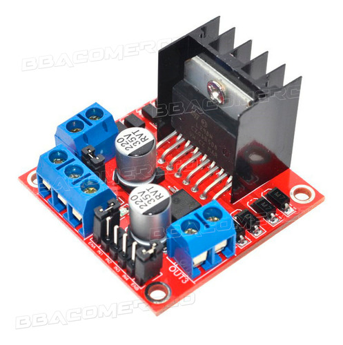 Driver Motor Ponte H Dupla L298n Automação Para Arduino