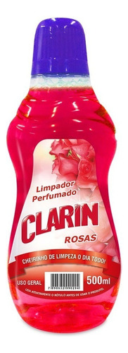 Limpador para pisos Clarin em frasco 500 mL