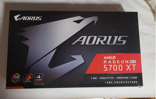 Tarjeta Grafica Amd 5700xt Aorus