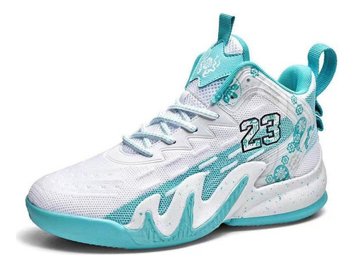 Zapatos De Baloncesto Transpirables De Moda De Dos Colores