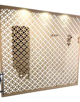 Comprar Painel Vazado 1880x2190x18mm Mdf + Acabamento + Suportes Painel Vazado Cru